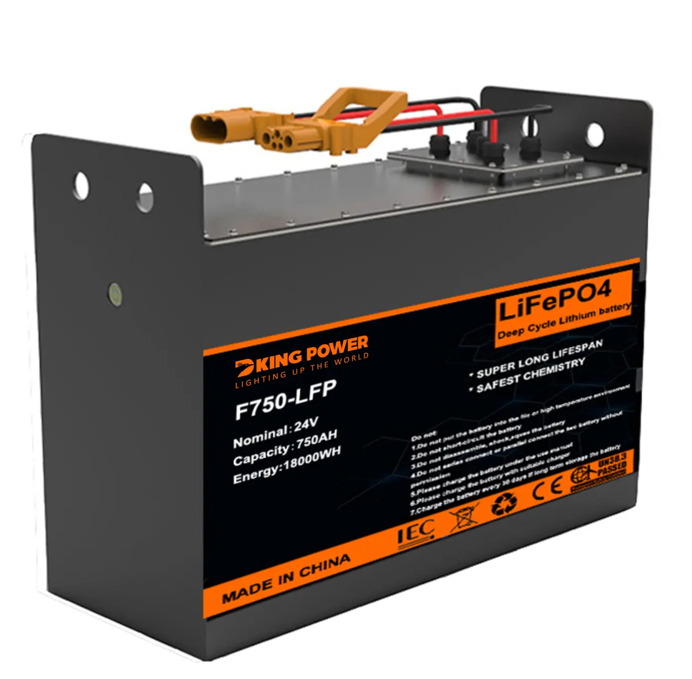 24V750AH FORKLIFT LITHIUM BATTERY