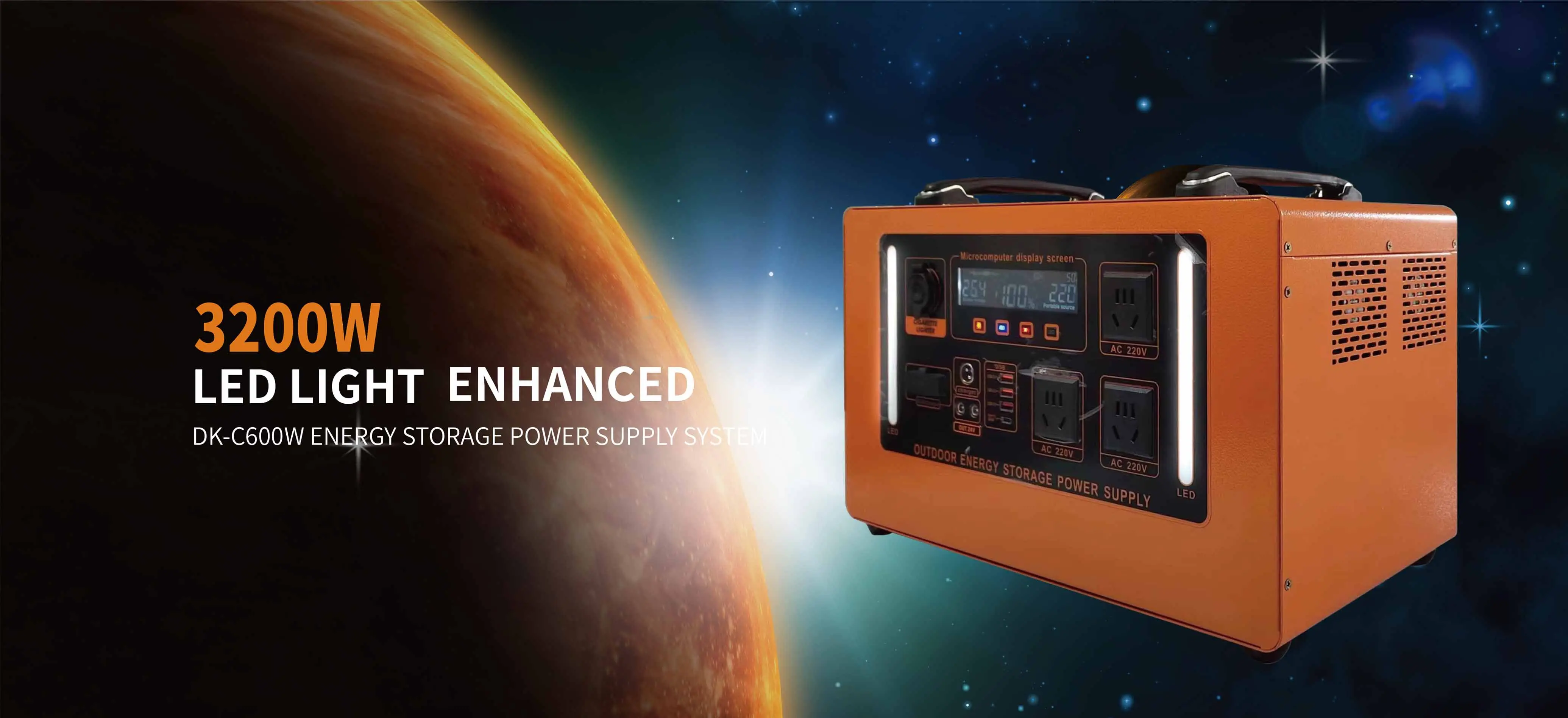 Details of DK-C3200W Portable Solar Power Generator