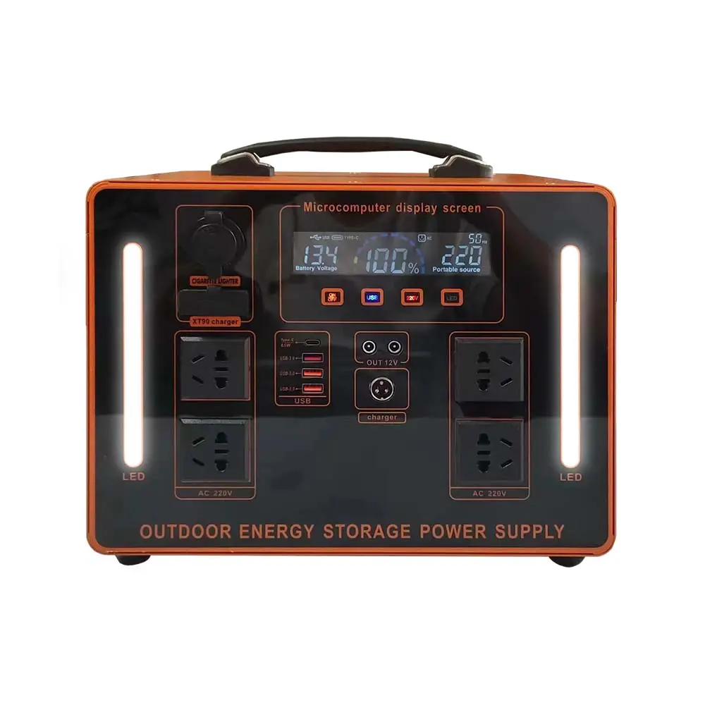 DK-C1600W Portable Solar Power Generator Lithium Lifepo4 Solar Power Station