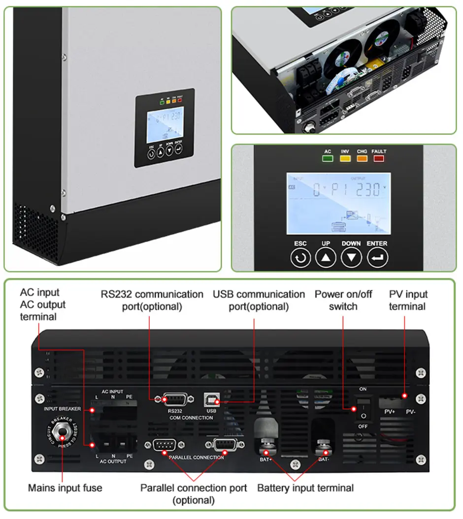 DKHP PLUS- IN PARALLEL  OFF GRID 2 IN 1 INVERTER8