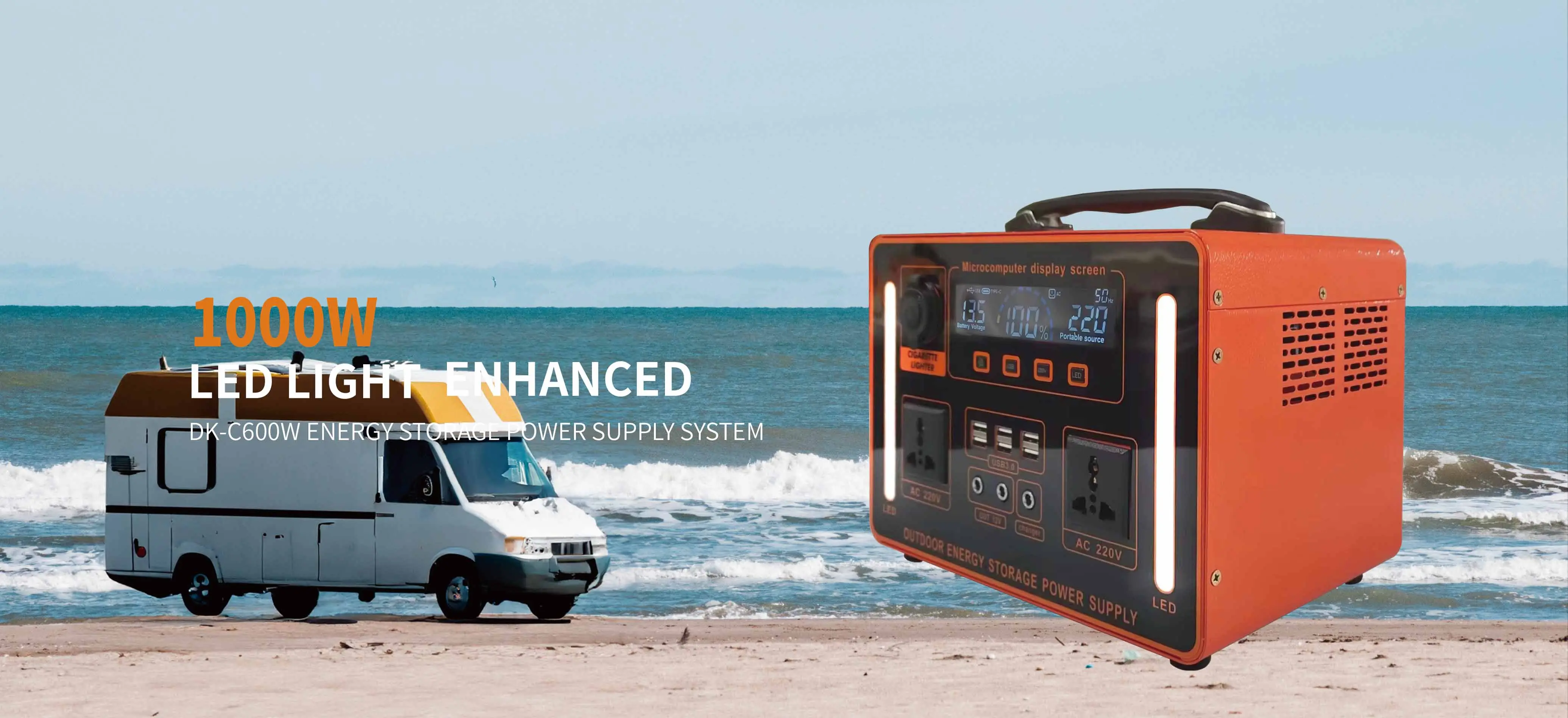 Details of DK-C1000W Portable Solar Power Generator